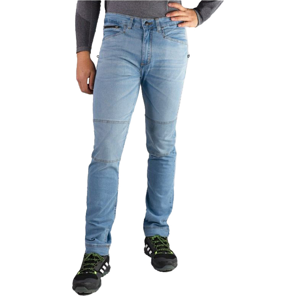 Jeanstrack pantalón montaña hombre ROCA climbing pant AZ vista frontal