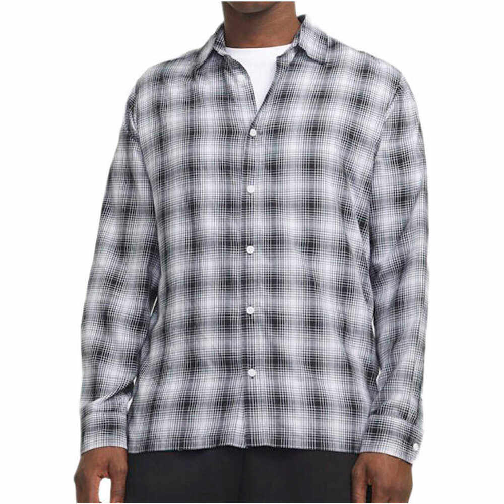 J&J camisa manga larga hombre JCOCHARLIE CHECK SHIRT LS vista frontal