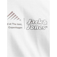 J&J camiseta manga corta hombre JCOLIMA LOGO TEE SS CREW NECK BF vista detalle