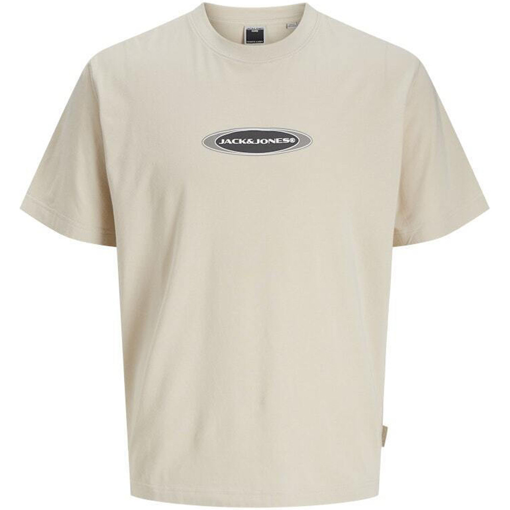 J&J camiseta manga corta hombre JCOPACER BRANDING PRINT TEE SS CREW NECK vista frontal