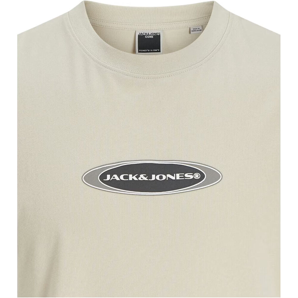 J&J camiseta manga corta hombre JCOPACER BRANDING PRINT TEE SS CREW NECK vista trasera