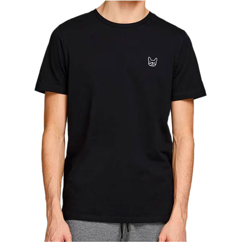 J&J camiseta manga corta hombre JJDENIM LOGO TEE SS O-NECK vista frontal