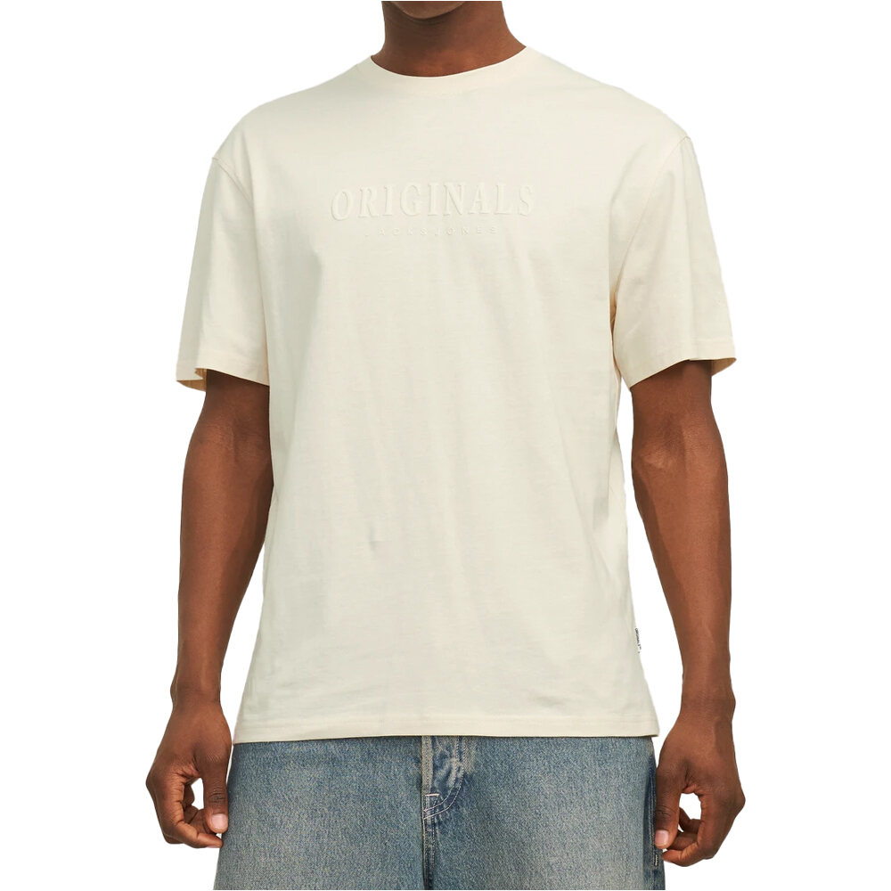 J&J camiseta manga corta hombre JORFREDERIKSBERG TEE SS CREW NECK NOOS vista frontal