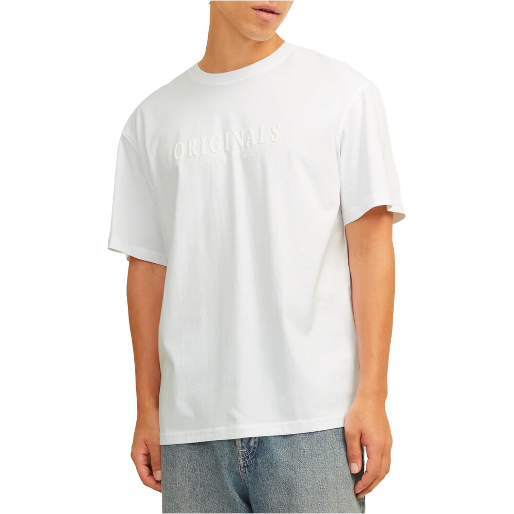 J&J camiseta manga corta hombre JORFREDERIKSBERG TEE SS CREW NECK NOOS vista frontal