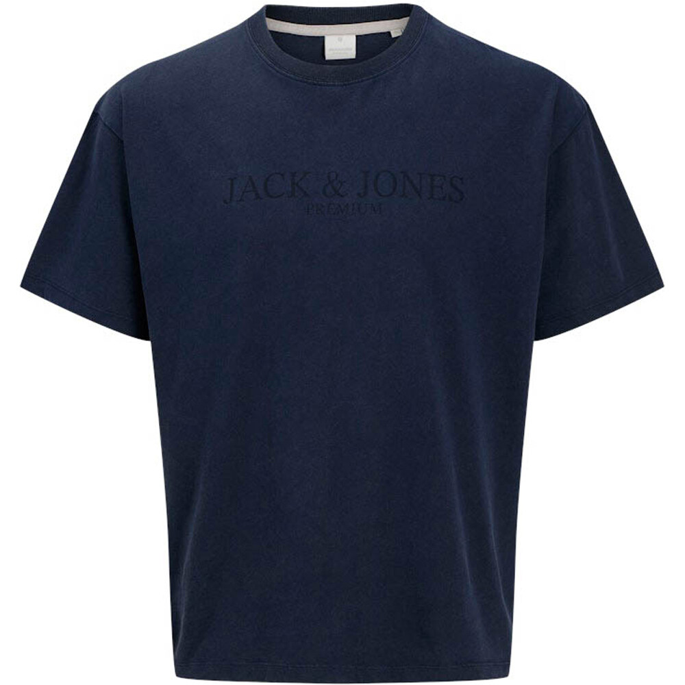 J&J camiseta manga corta hombre JPRBLULUCA SS TEE vista frontal