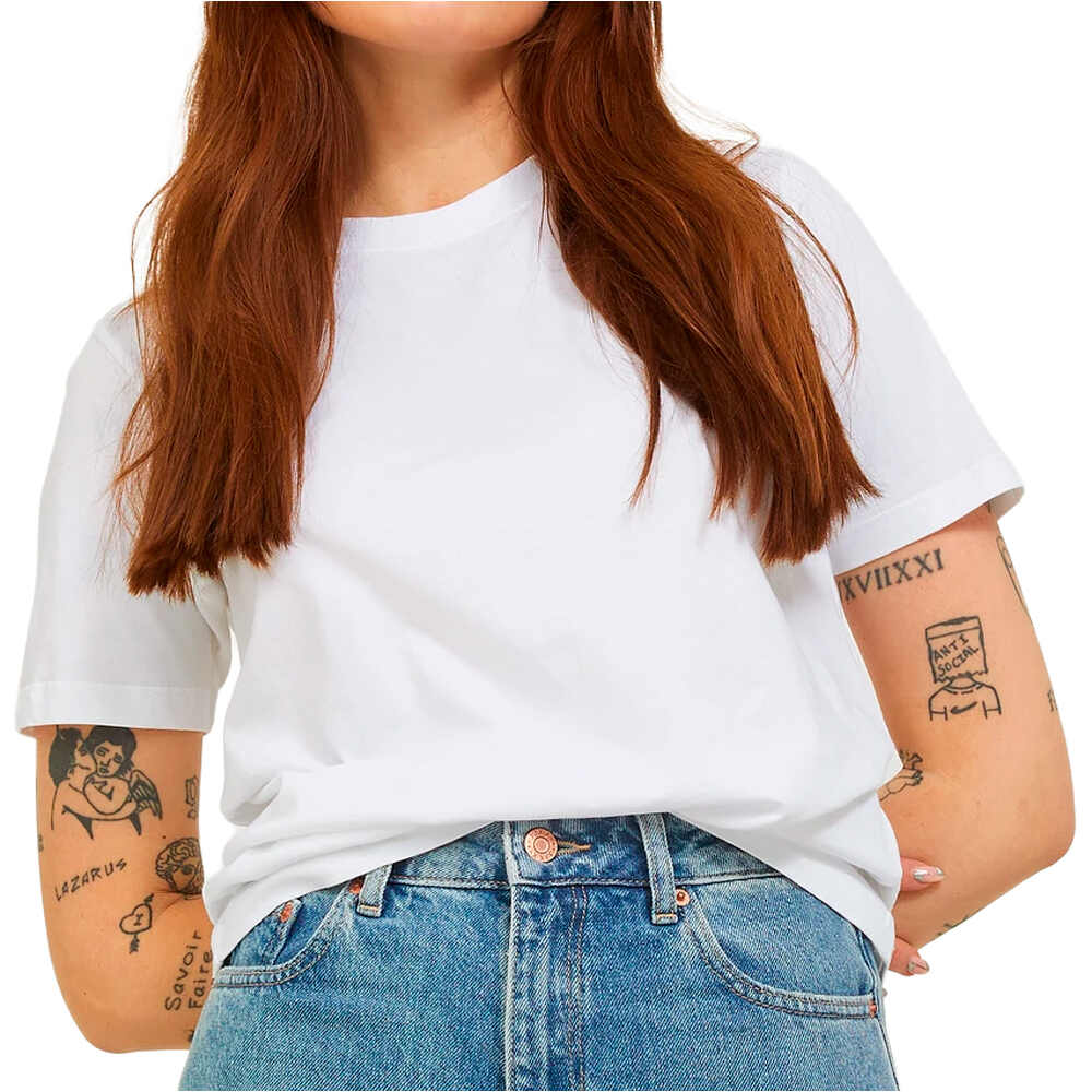 J&J camiseta manga corta mujer JXANNA REG SS EVERY TEE JRS vista frontal