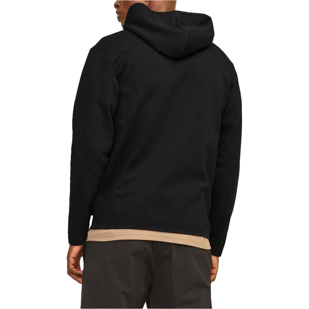 J&J sudadera hombre JCOFUSION SWEAT ZIP HOOD NOOS vista trasera