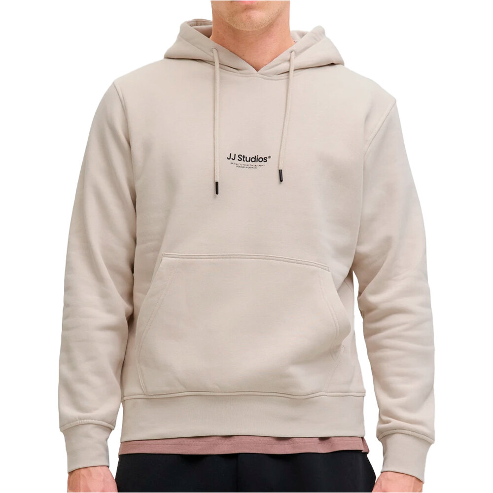 J&J sudadera hombre JJESOHO SWEAT HOOD NOOS vista frontal