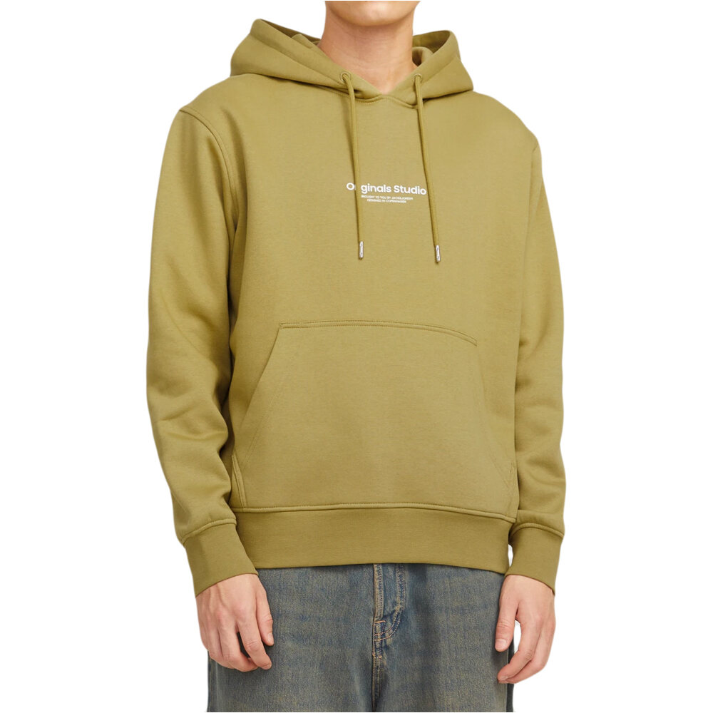 J&J sudadera hombre JORVESTERBRO SWEAT HOOD NOOS vista frontal