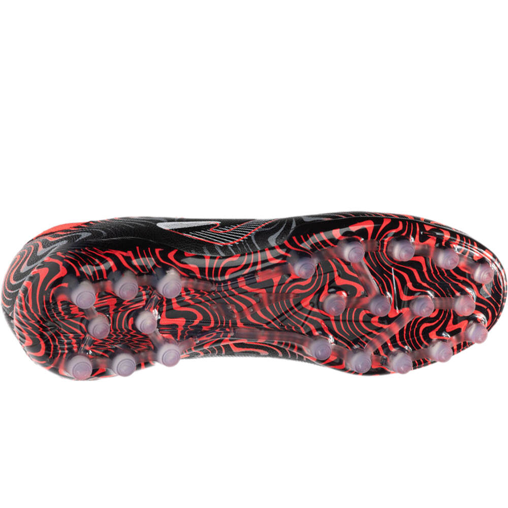 Joma botas de futbol cesped artificial EVOLUTION TOP AG NERO vista trasera