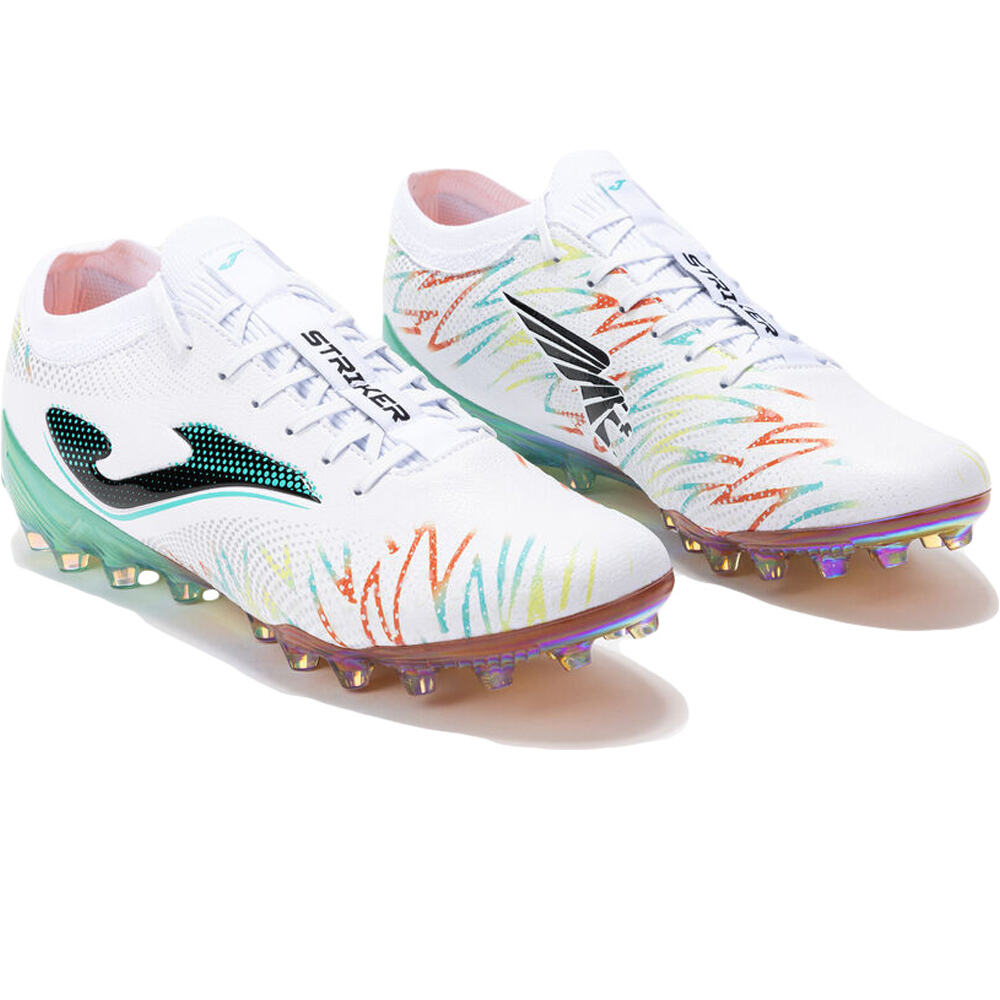 Joma botas de futbol cesped artificial STRIKER TOP AG MULT lateral interior
