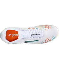 Joma botas de futbol cesped artificial STRIKER TOP AG MULT vista superior