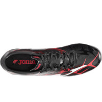 Joma botas de futbol cesped artificial SUPER COPA AG NERO vista superior