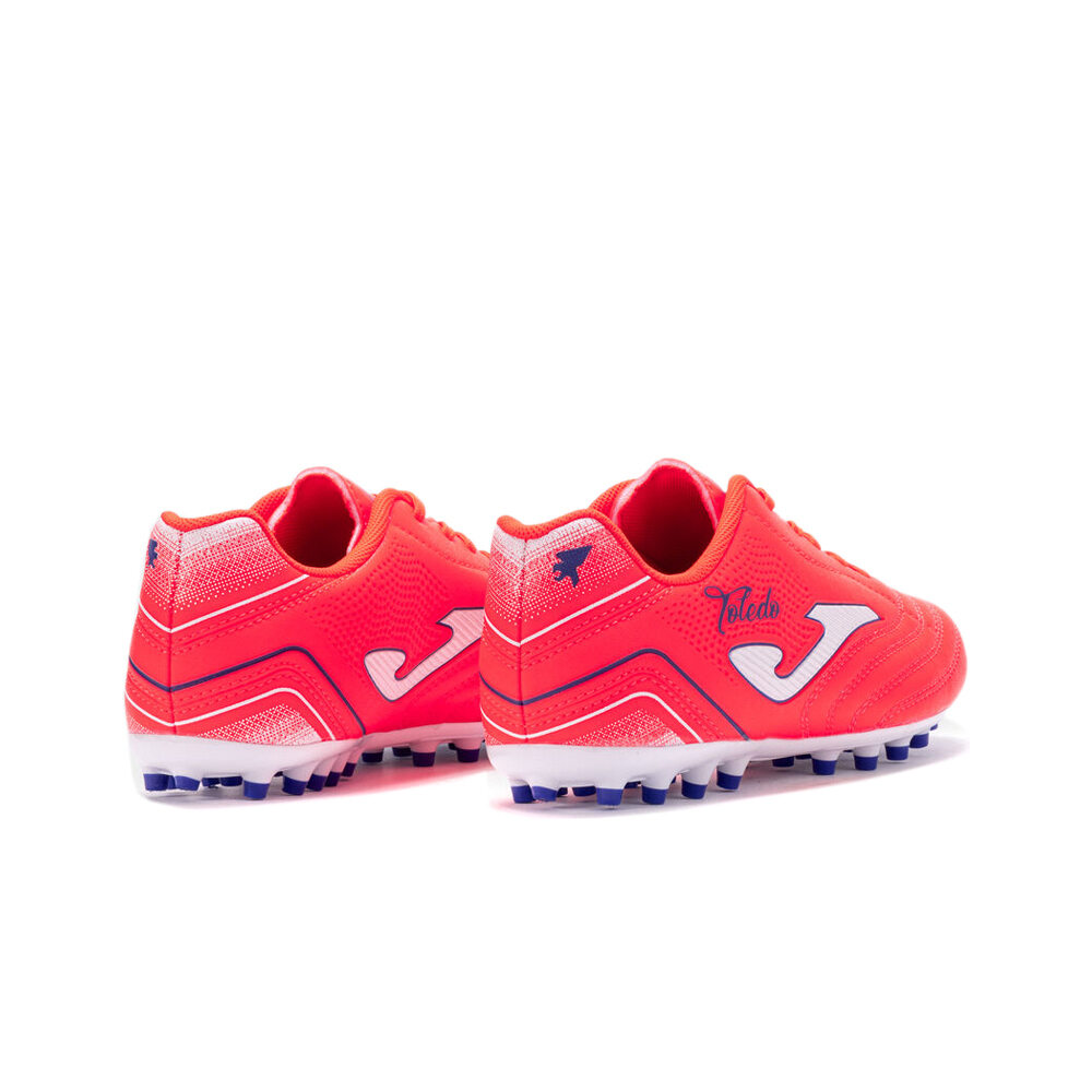 Joma botas de futbol niño cesped artificial TOLEDO JR AG RO puntera