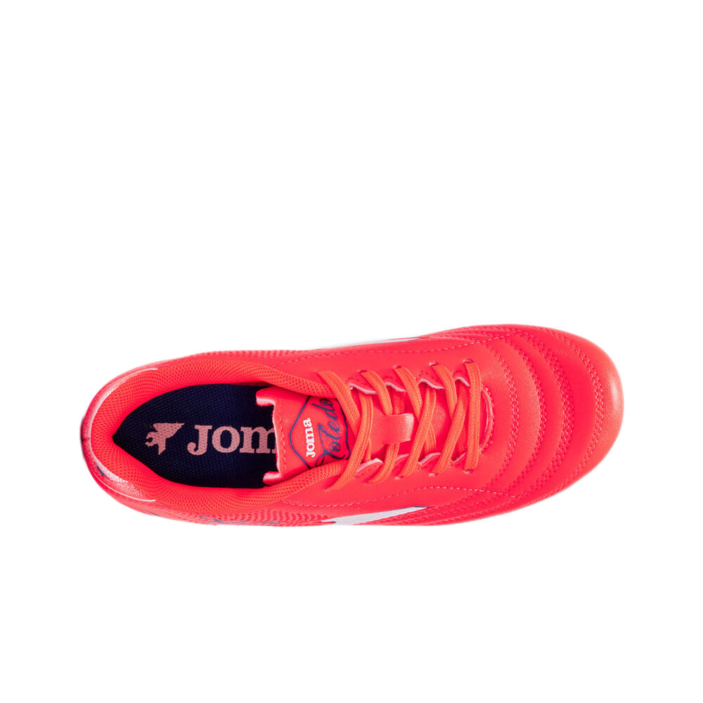 Joma botas de futbol niño cesped artificial TOLEDO JR AG RO vista superior