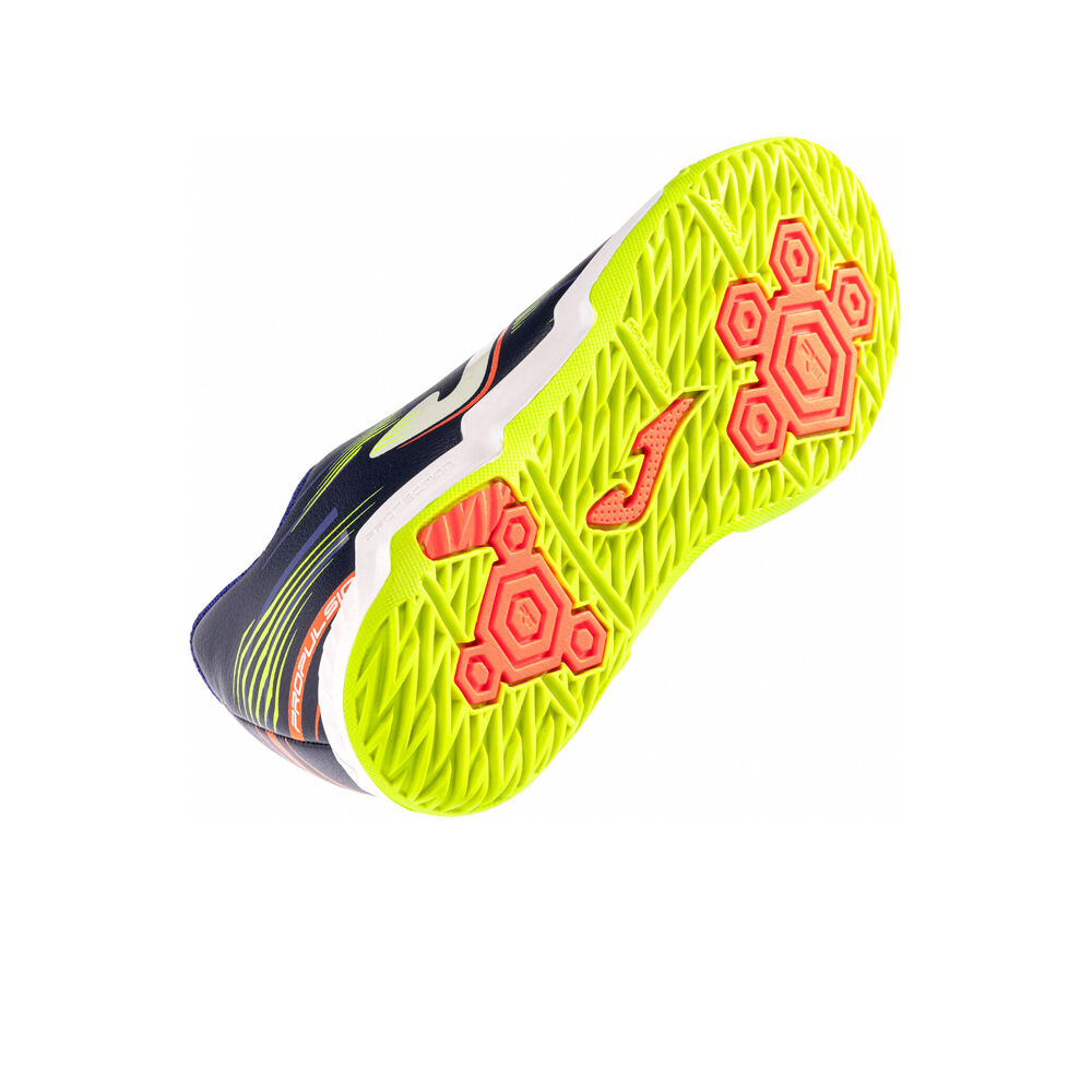 Joma botas fútbol sala niño PROPULSION JR IN MNAM vista trasera