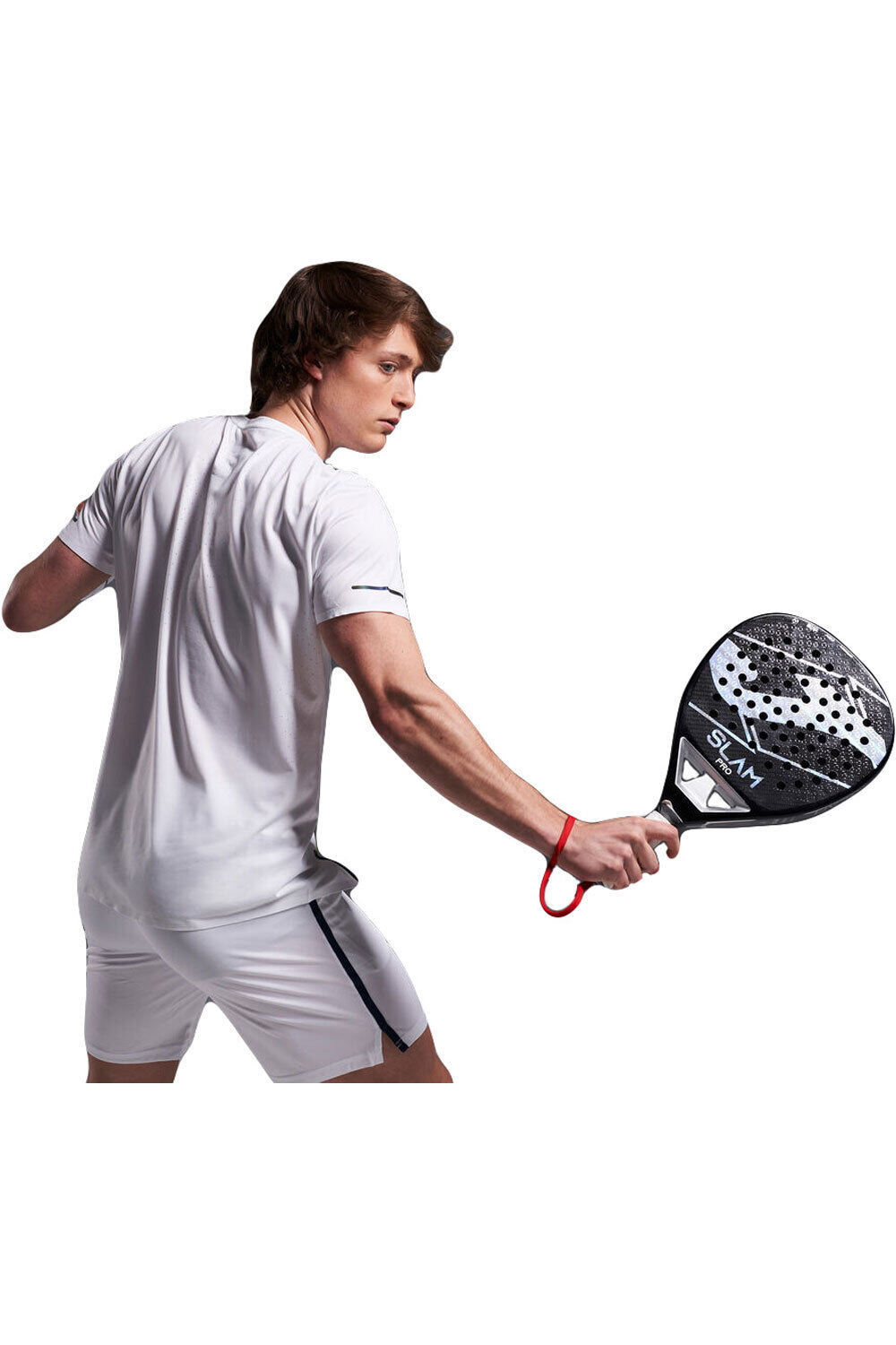 Joma camiseta tenis manga corta hombre CAM RANKING SR BL vista trasera