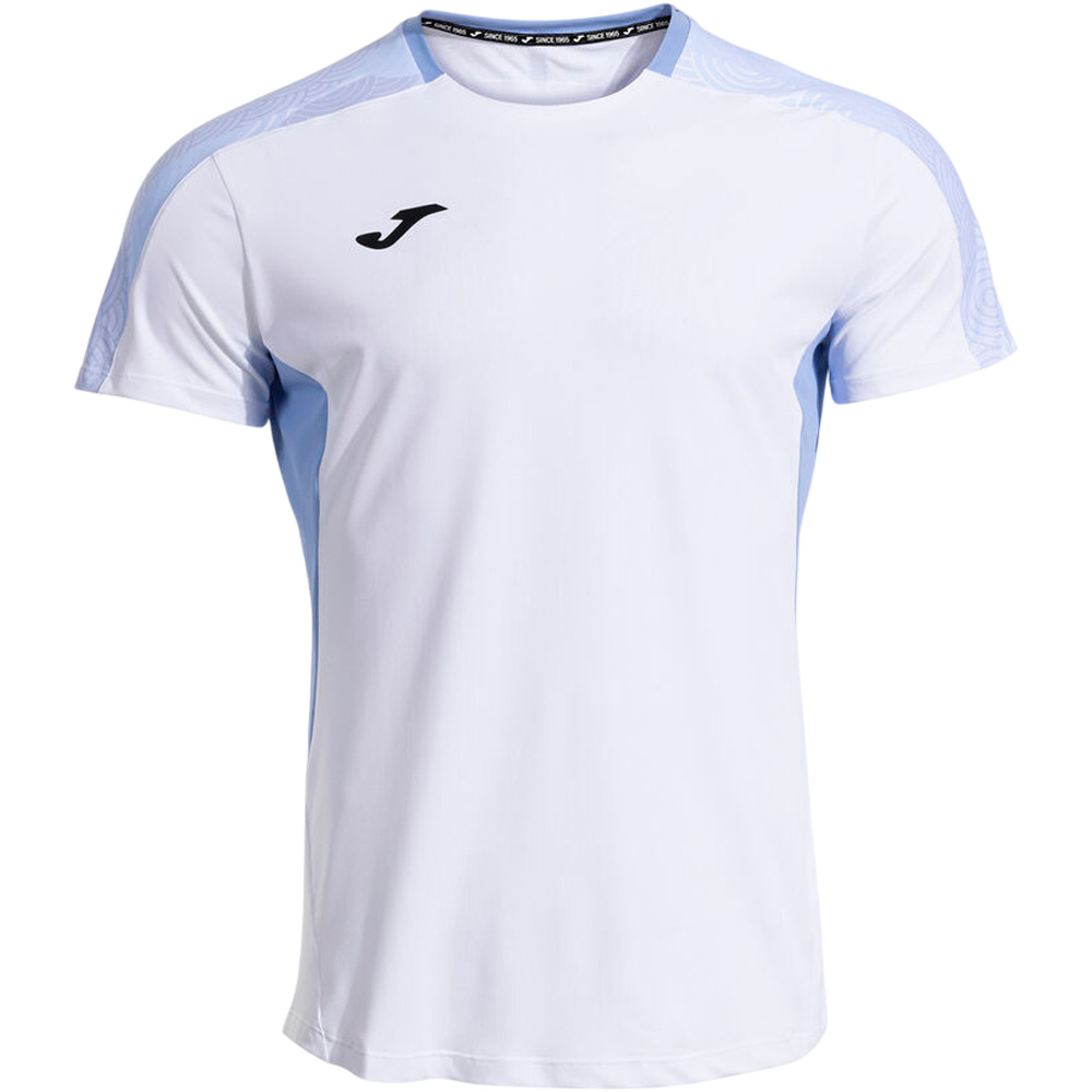 Joma camiseta tenis manga corta hombre CAMISETA TENIS CHALLENGE AZ vista detalle