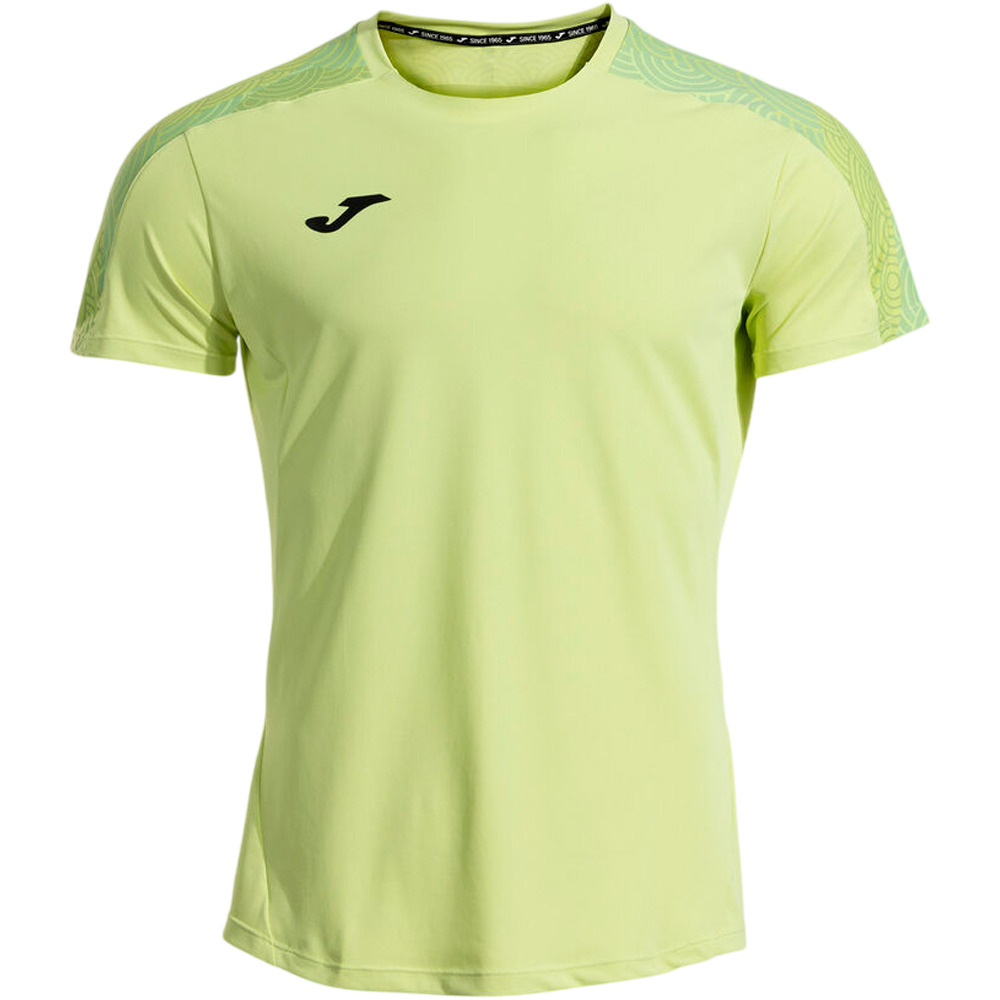 Joma camiseta tenis manga corta hombre CAMISETA TENIS CHALLENGE LIMA vista detalle