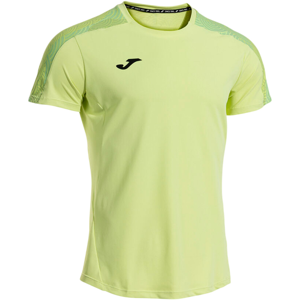 Joma camiseta tenis manga corta hombre CAMISETA TENIS CHALLENGE LIMA vista frontal