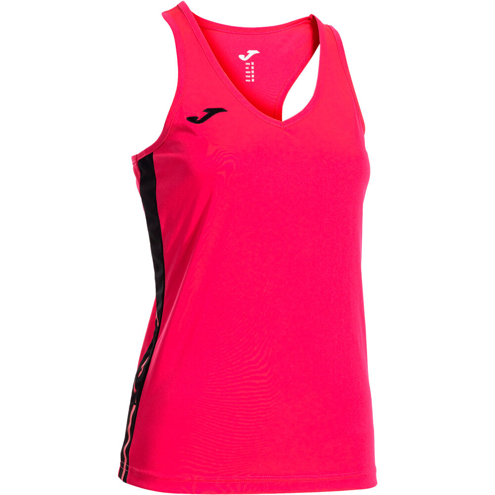 Joma camiseta tenis manga corta mujer CAM OLIMPIADA W RSNE vista frontal