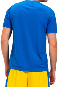 Joma camisetas entrenamiento futbol manga corta niño CTA COMBI M/C AZ vista trasera