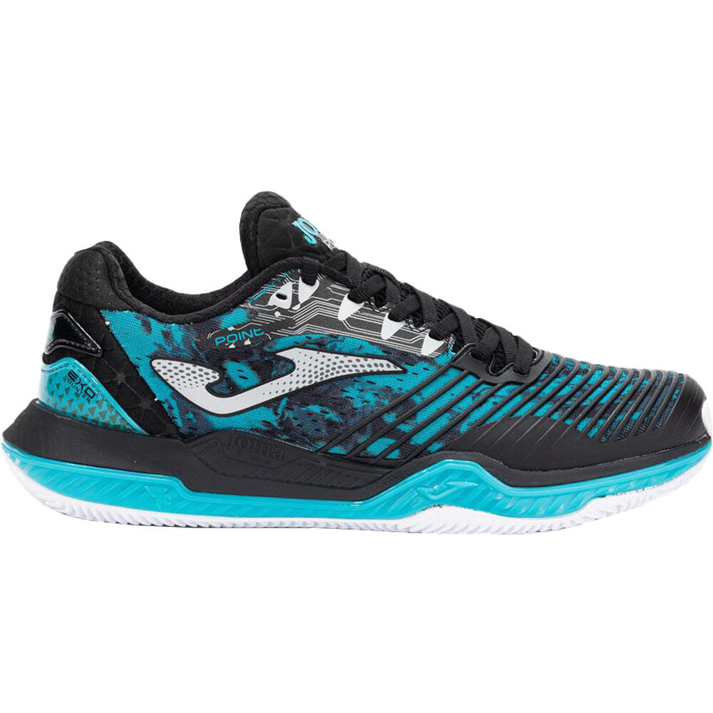 Joma Zapatillas Padel Hombre ZAP POINT CLAY VENE lateral exterior