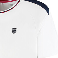 K-Swiss camiseta tenis manga corta hombre CAMISETA KS AP HYPERCOURT MESH CREW 5 vista detalle