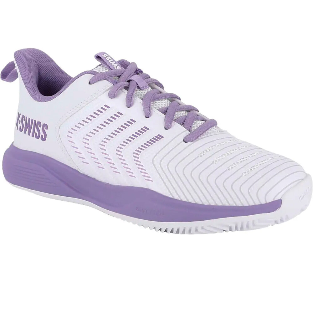 K-Swiss Zapatillas Tenis Mujer ULTRASHOT LIGHT W CLAY lateral interior