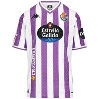 Kappa camiseta de fútbol oficiales VALLADOLID 26 HOME vista frontal