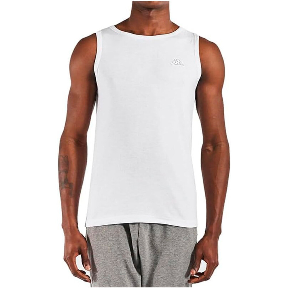 Kappa camiseta tirantes hombre CARSENAC TANK vista frontal