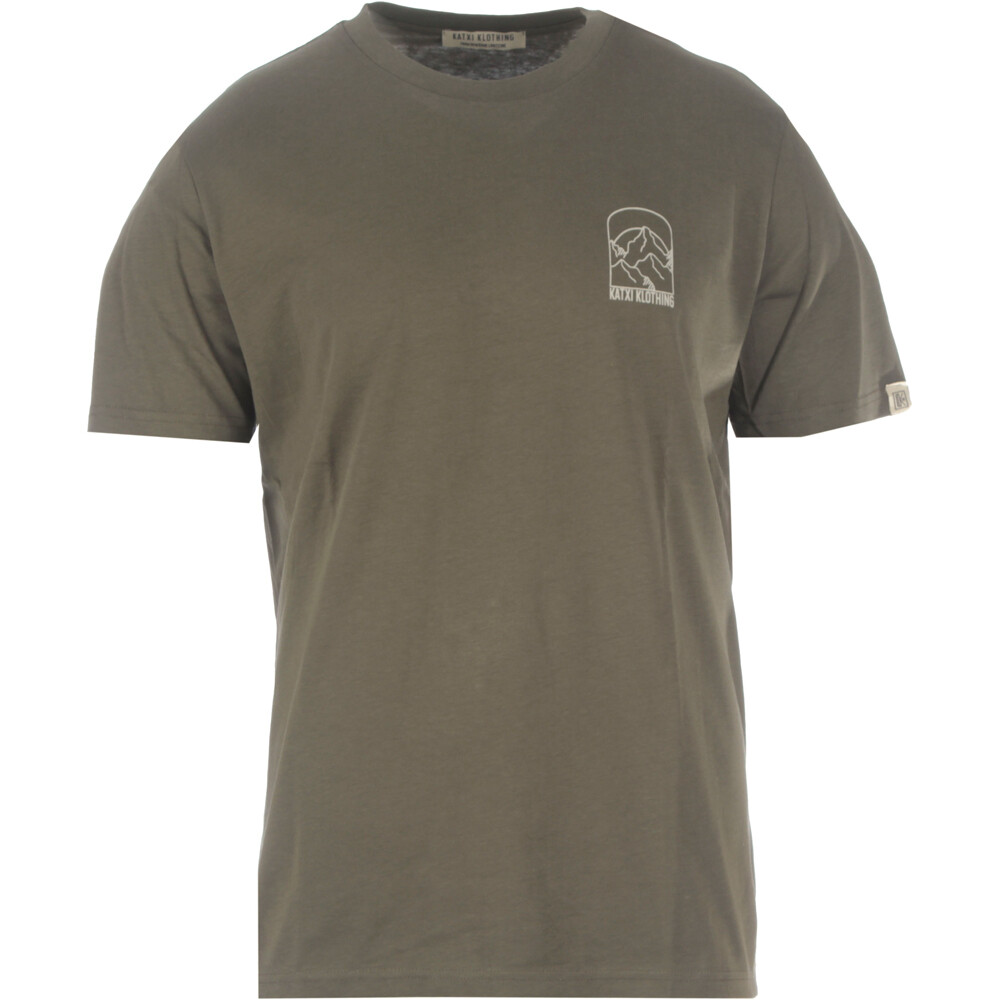 Katxi Klothing camiseta manga corta hombre ERREGEAK KAKI vista frontal