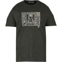 Katxi Klothing camiseta manga corta hombre OIHANA GRIS CHINE vista frontal