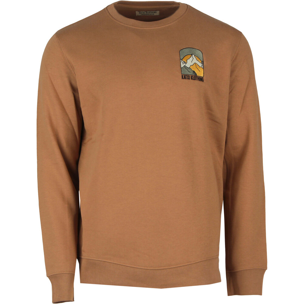Katxi Klothing sudadera hombre ERREGEAK CAMEL vista frontal