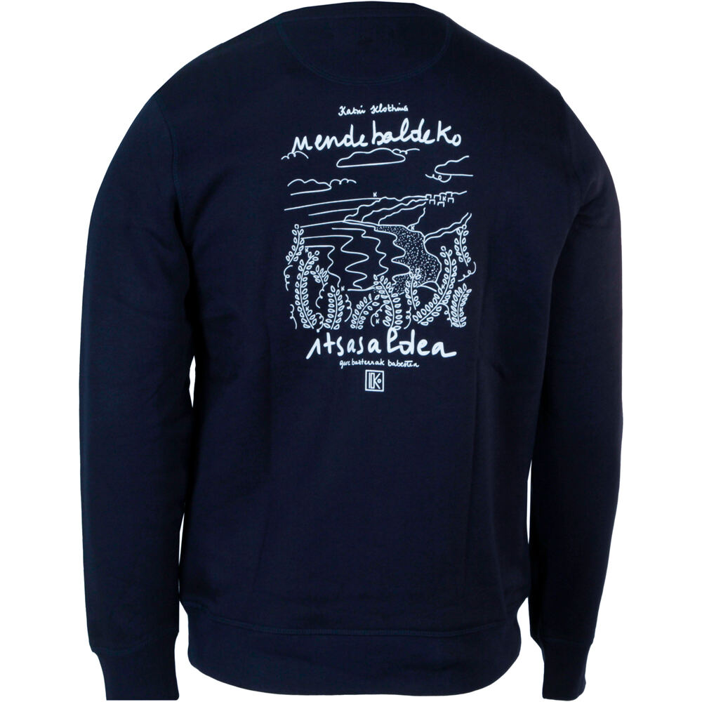 Katxi Klothing sudadera hombre SW ITSASALDEA vista trasera