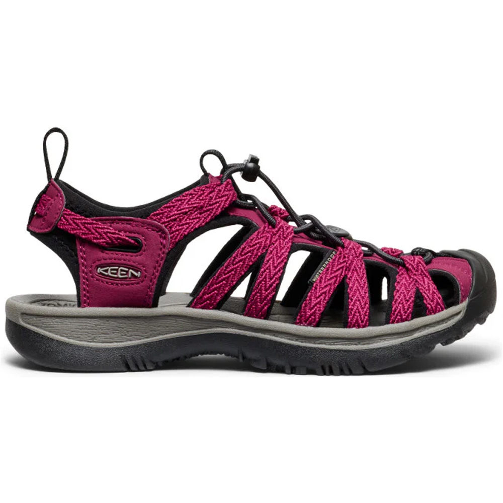 Keen sandalias trekking mujer WHISPER W lateral exterior