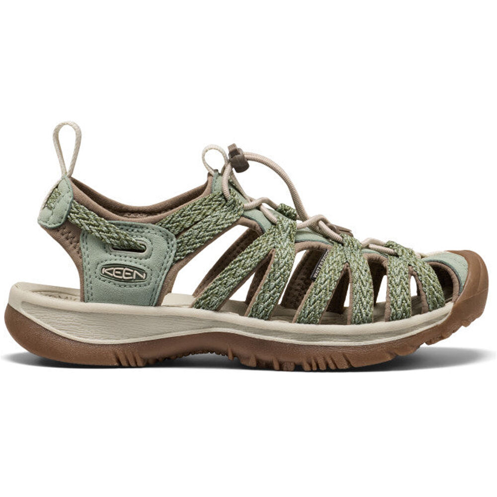 Keen sandalias trekking mujer WHISPER W lateral exterior