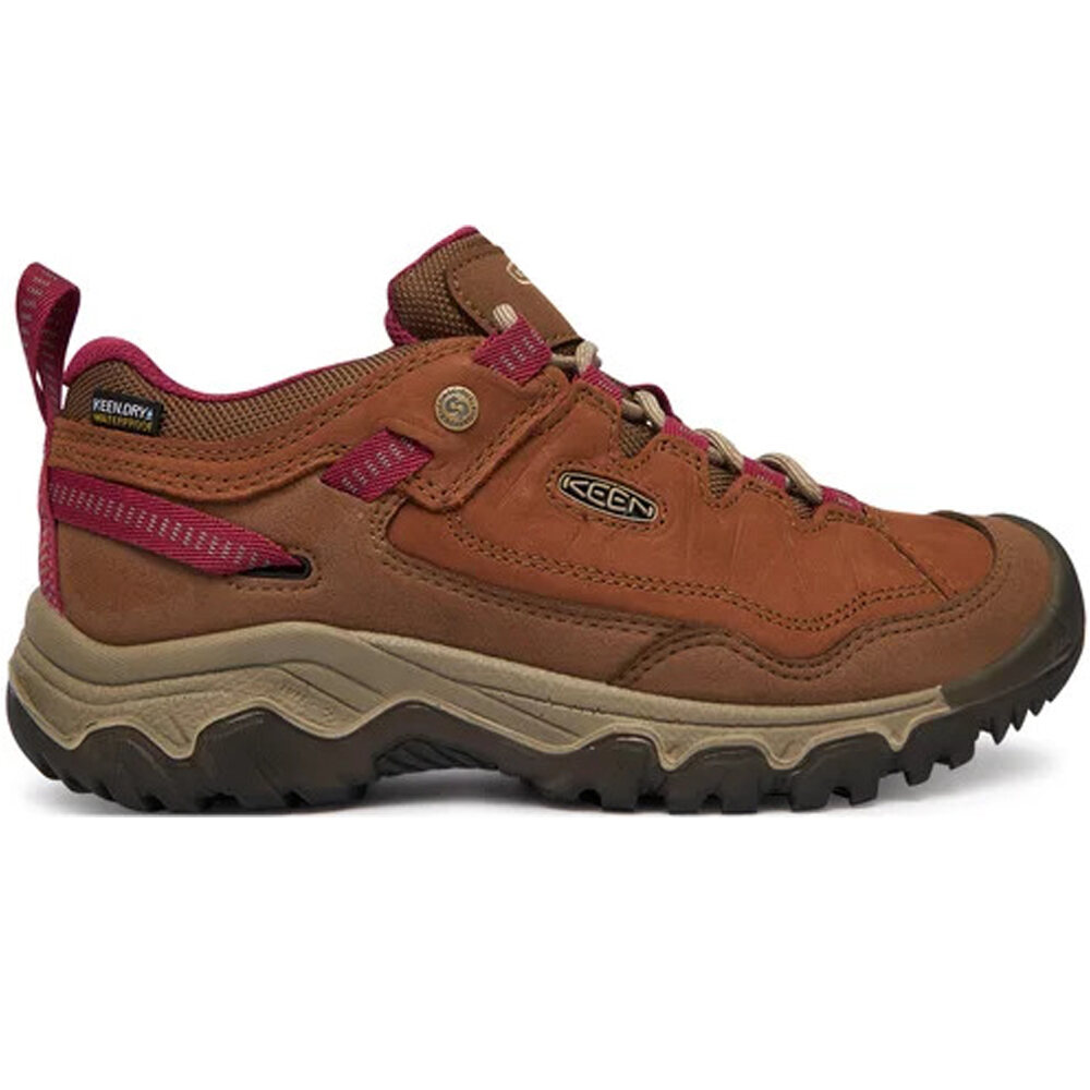 Keen zapatilla trekking mujer TARGHEE IV WP lateral exterior