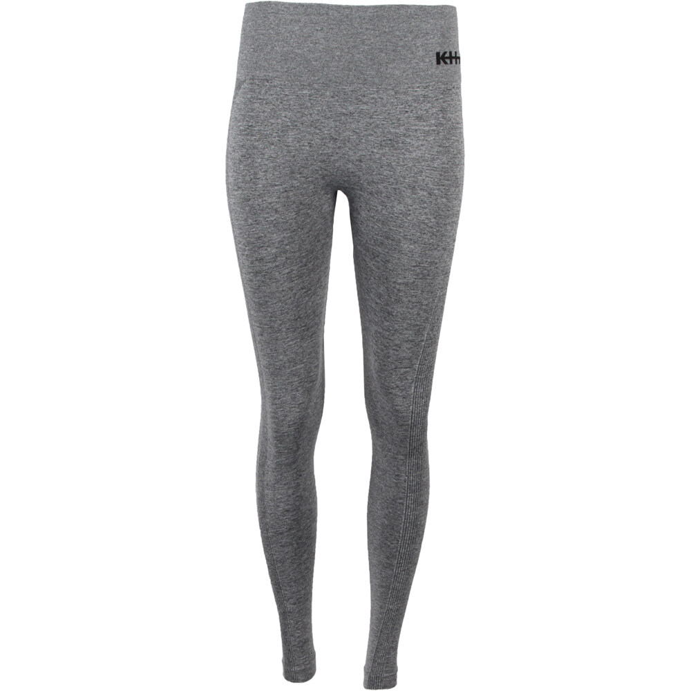 Kehat pantalones y mallas largas fitness mujer LEG sin costuras push-up vista frontal