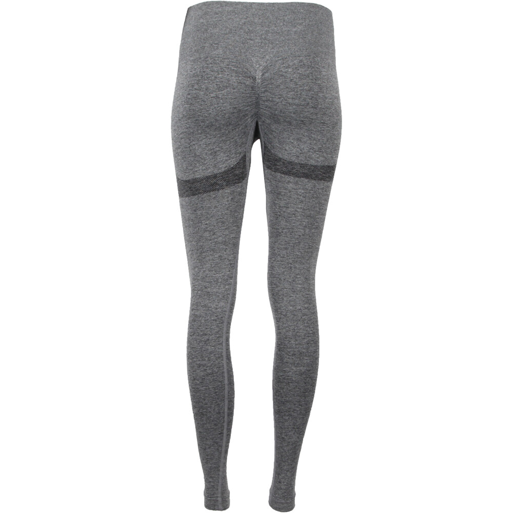 Kehat pantalones y mallas largas fitness mujer LEG sin costuras push-up vista trasera