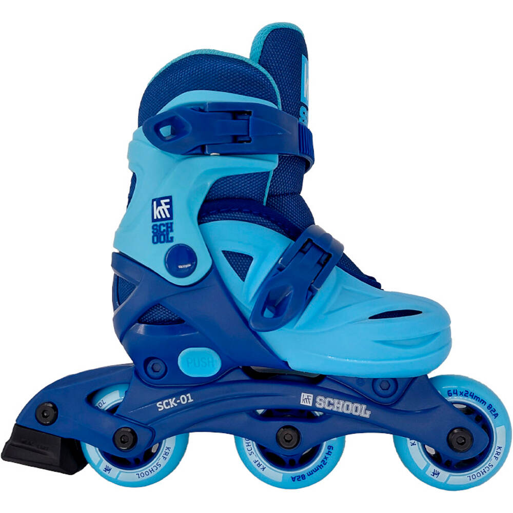 Krf patines infantiles PATIN INLINE SCHOOL ADJUST SCK-01 vista frontal