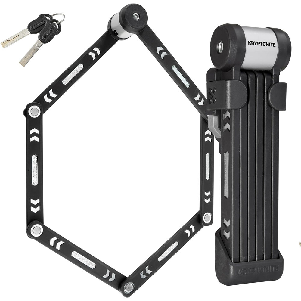 Kriptonics candado bicicleta Antirrobo Plegable Keeper 610 vista frontal