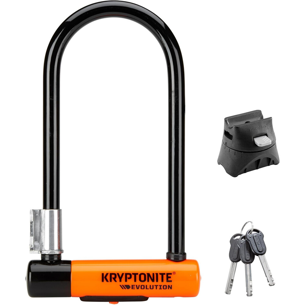 Kriptonics candado bicicleta Antirrobo U Evo. Series 4 Std vista frontal