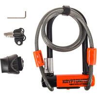 Kriptonics candado bicicleta Antirrobo U y Cable Evo Mini7 vista frontal