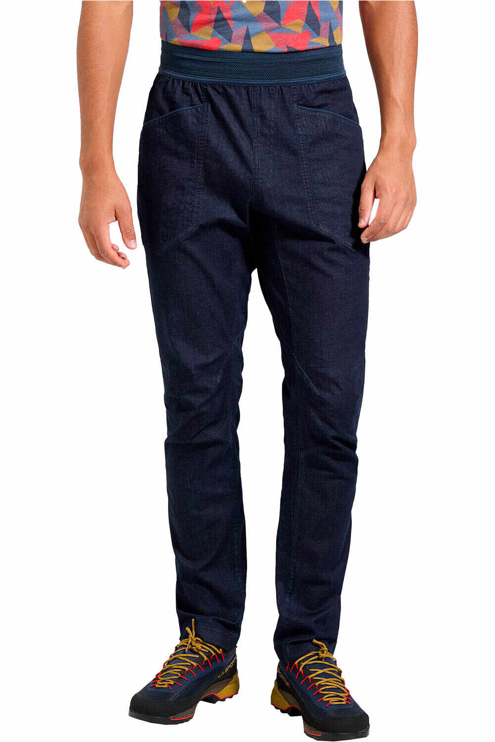 La Sportiva pantalón montaña hombre Cave Jeans M vista frontal