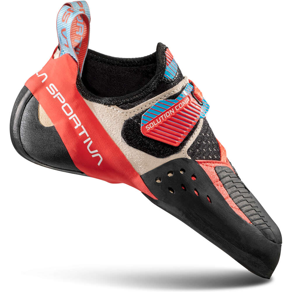 La Sportiva pies de gato Solution Comp Woman lateral exterior