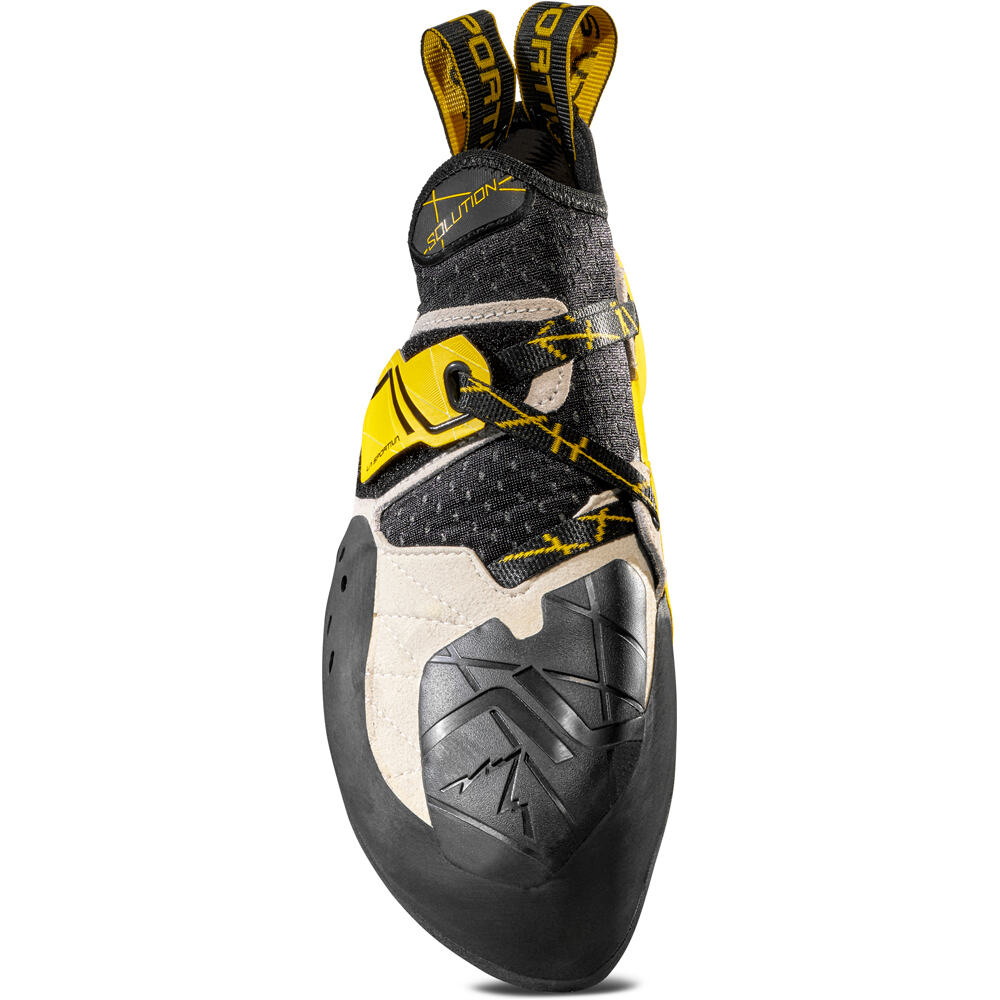 La Sportiva pies de gato Solution lateral interior