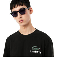 Lacoste camiseta manga corta hombre Tee graphic bak entry vista detalle