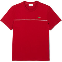 Lacoste camiseta manga corta hombre Tee-shirt tape vista frontal