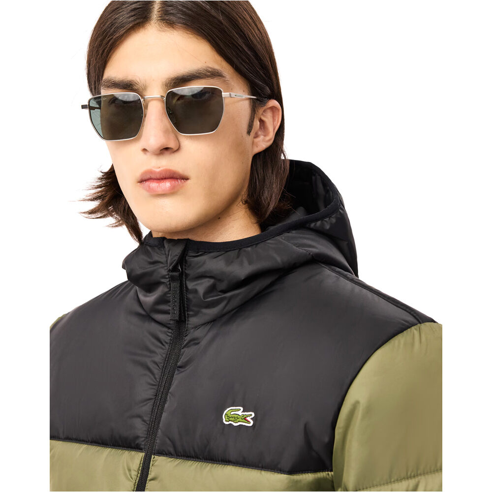 Lacoste chaquetas hombre jacket hood vista detalle